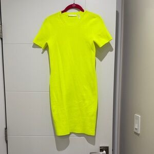 Helmut Lang Dress Crew Neck Mini Dress